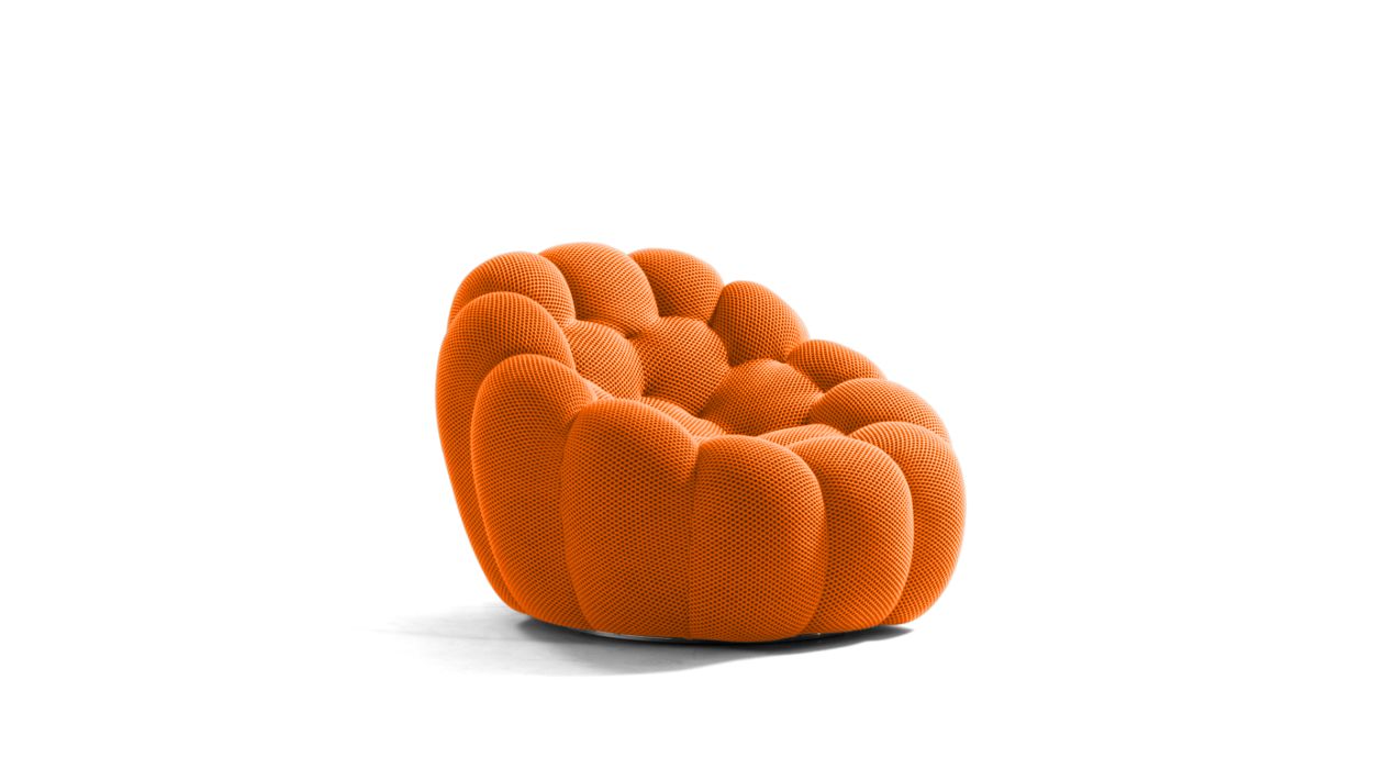 Fauteuil Bubble orange