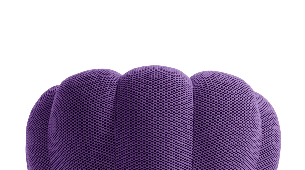 Fauteuil Bubble violet